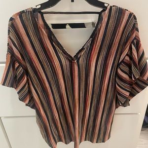 Striped Multicolor Top